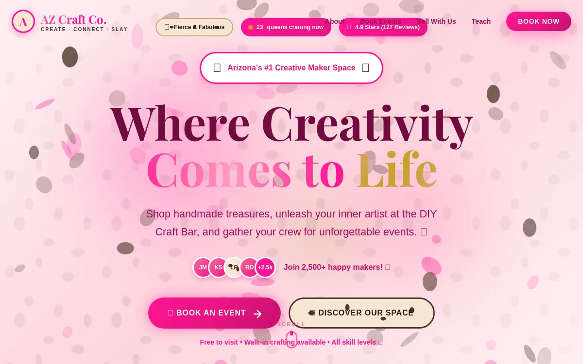 AZ Craft Co — sandbox-other website screenshot